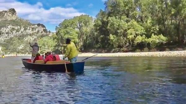 Hebergements Des Posas Sampzon Kültér fotó